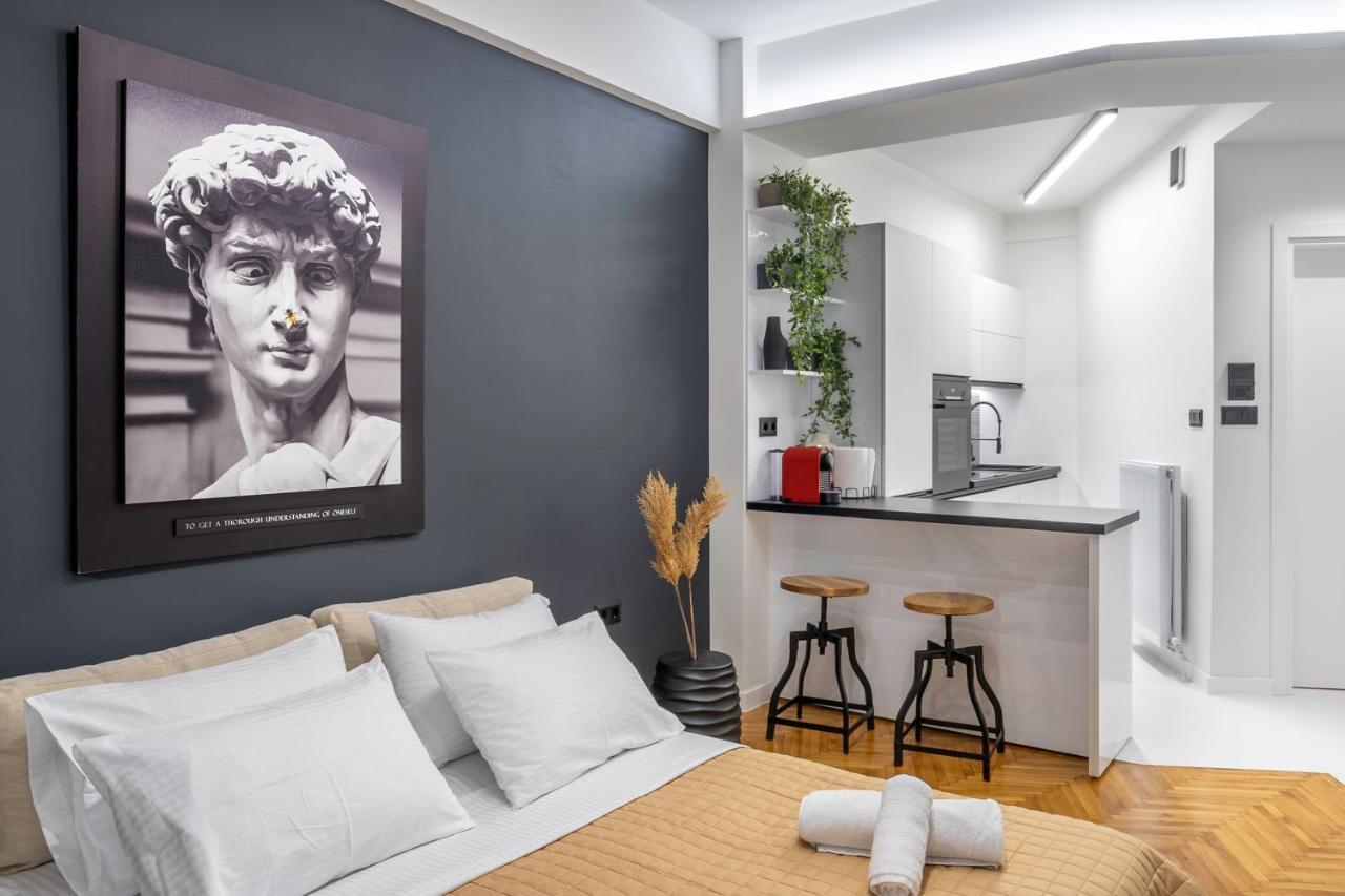 Luxury Studio Apartment In The Heart Of Athén Kültér fotó