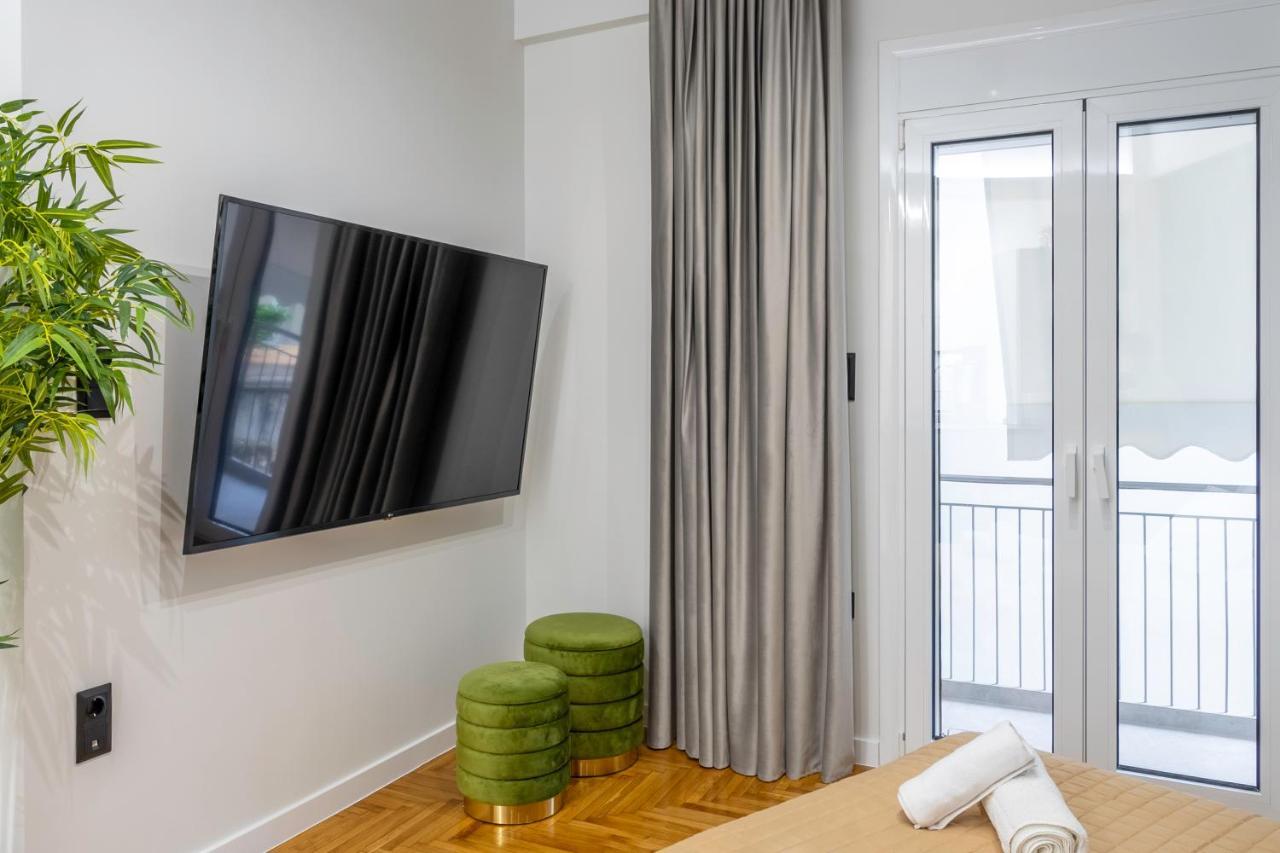 Luxury Studio Apartment In The Heart Of Athén Kültér fotó