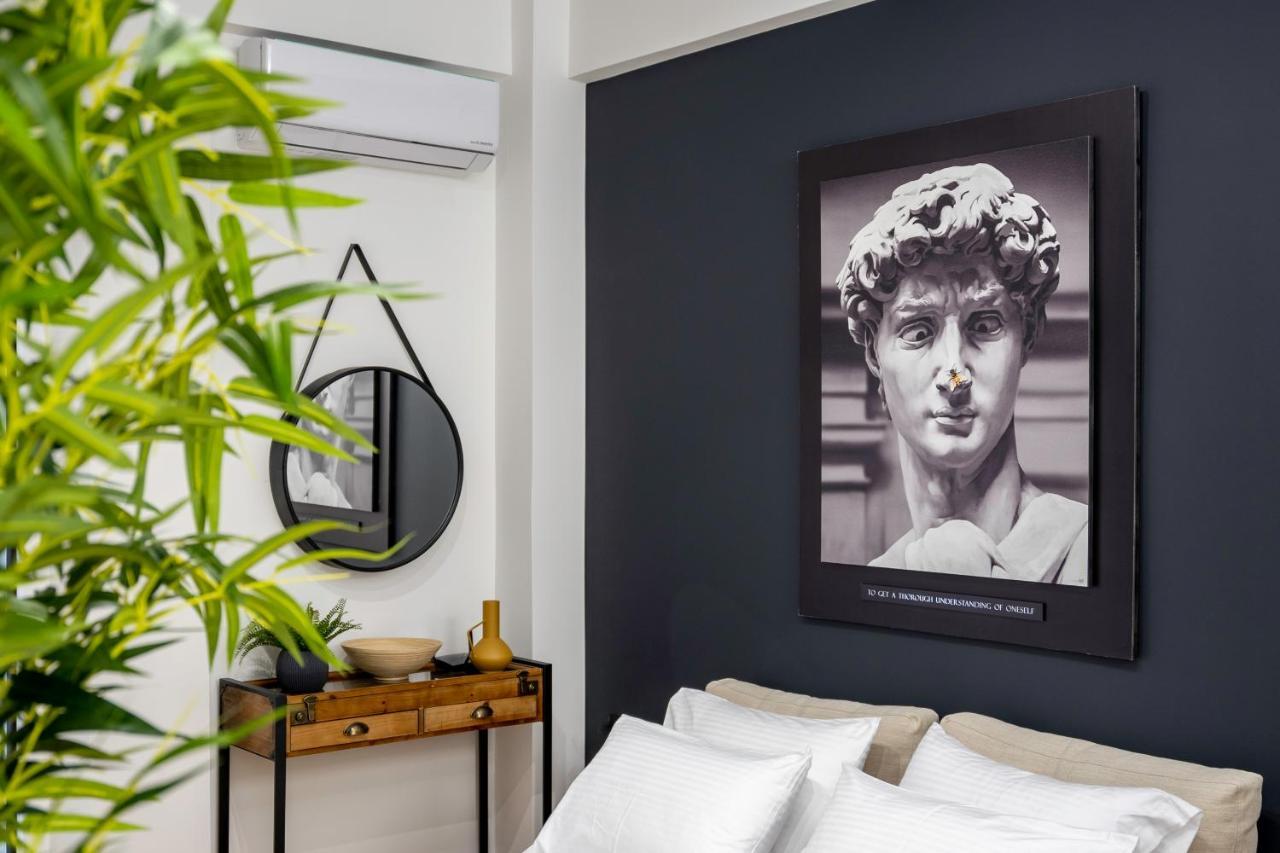 Luxury Studio Apartment In The Heart Of Athén Kültér fotó