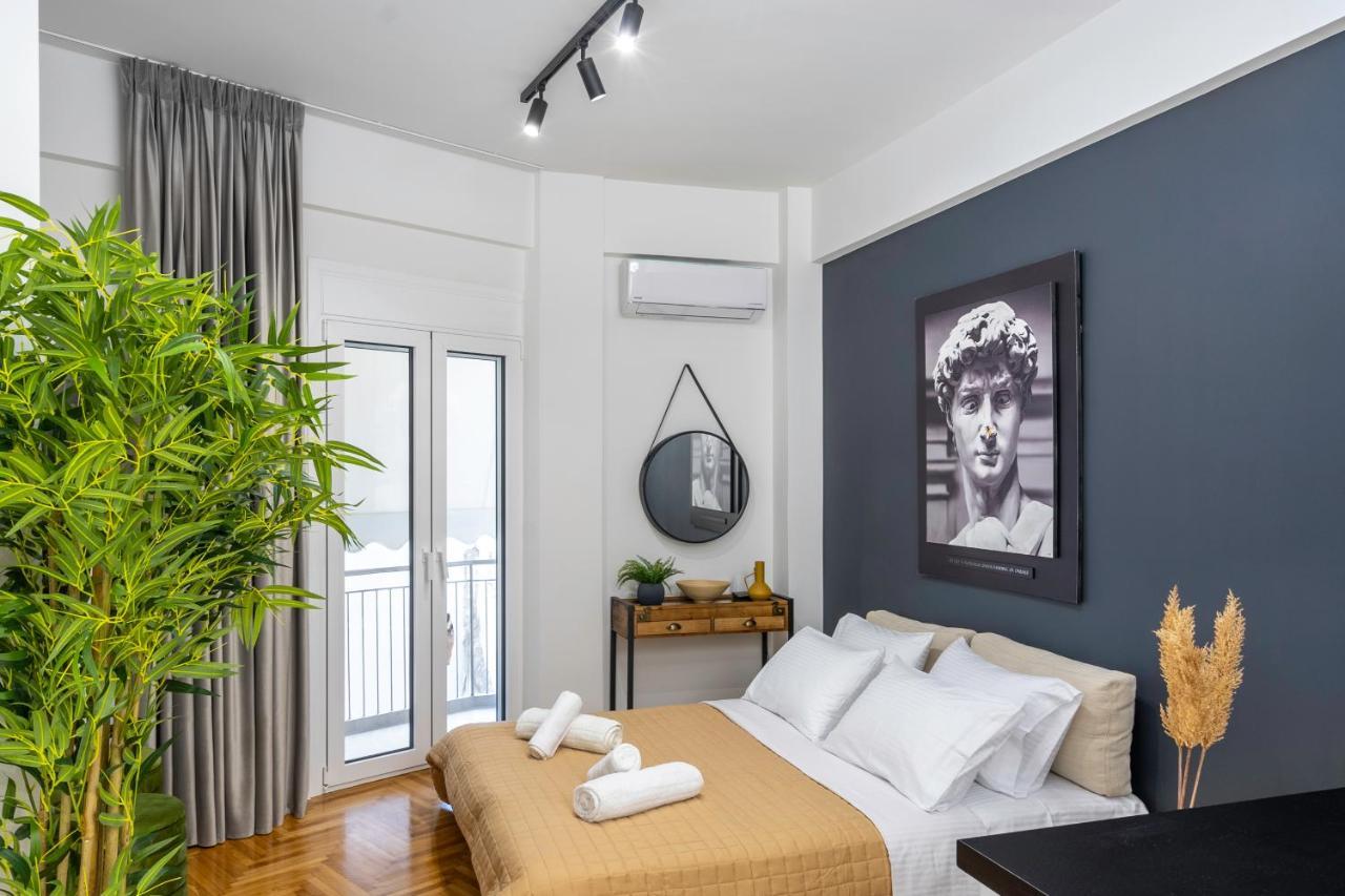 Luxury Studio Apartment In The Heart Of Athén Kültér fotó